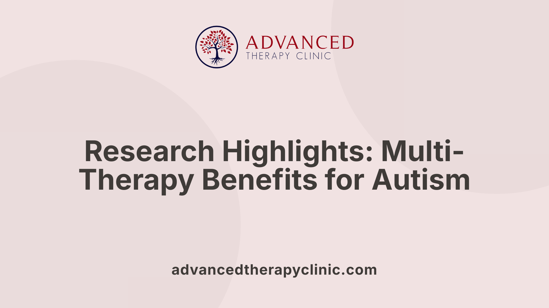 Research Highlights: Multi-Therapy Benefits for Autism