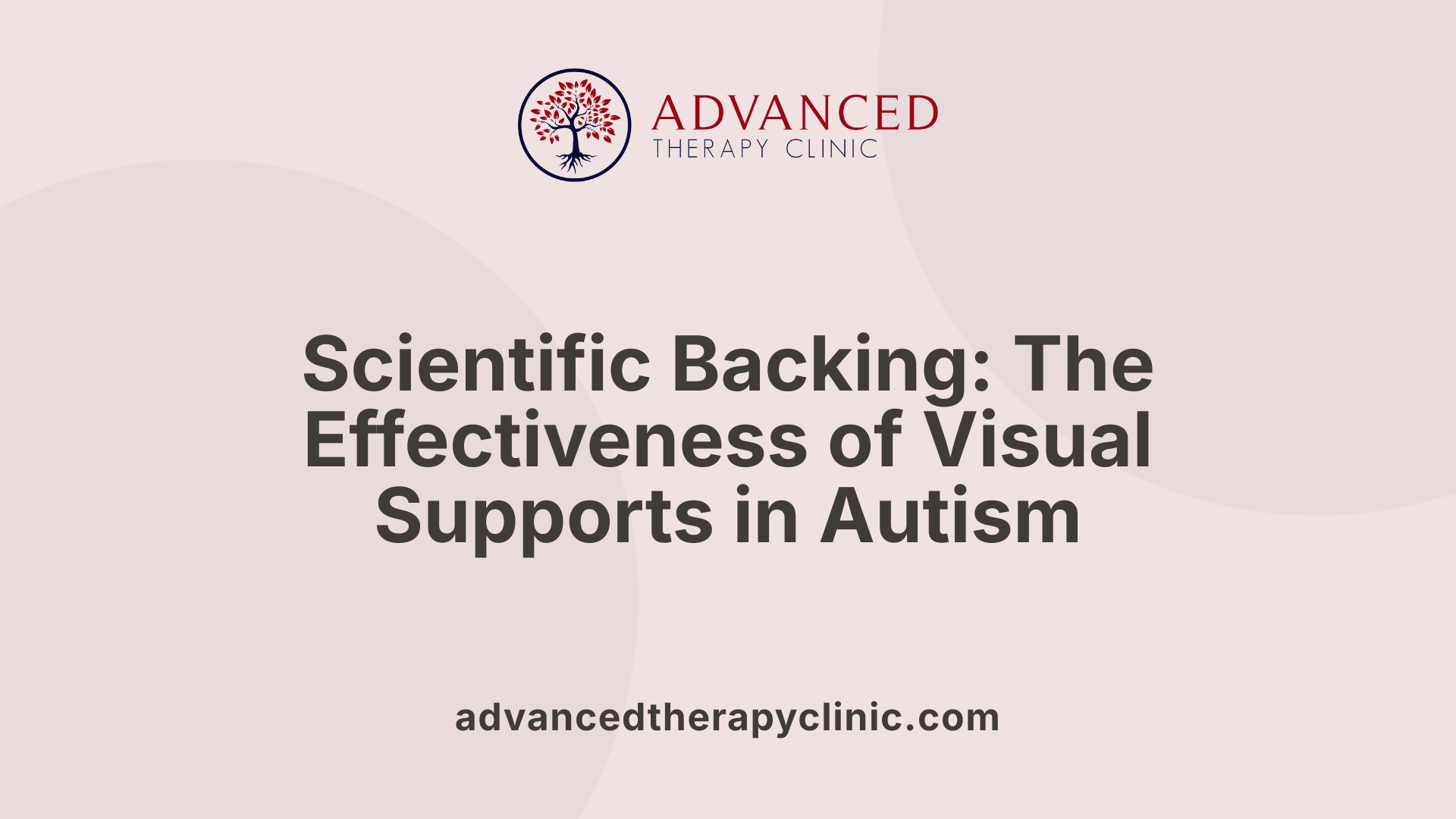 Scientific Backing: The Effectiveness of Visual Supports in Autism