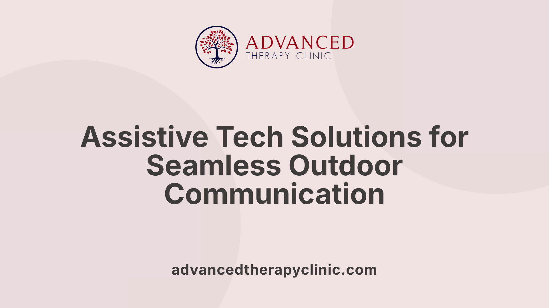 Assistive Tech Solutions for Seamless Outdoor Communication