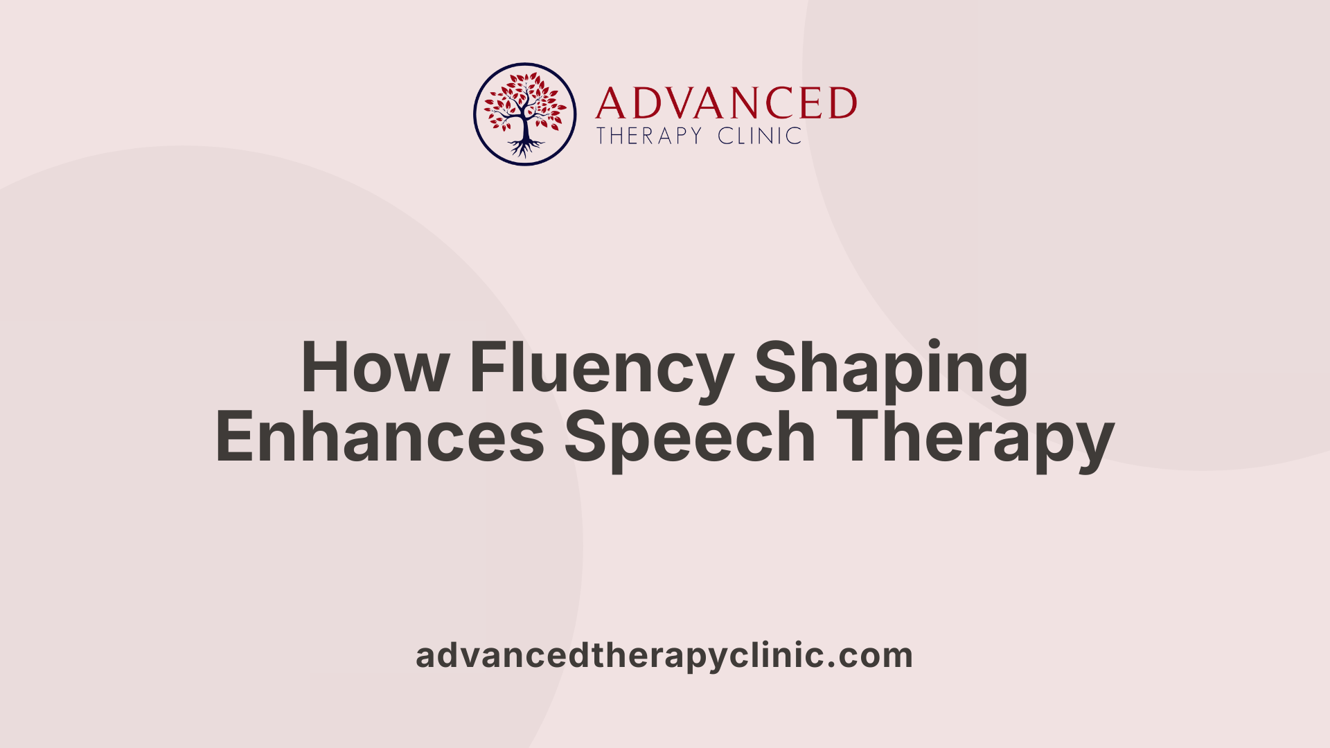 How Fluency Shaping Enhances Speech Therapy