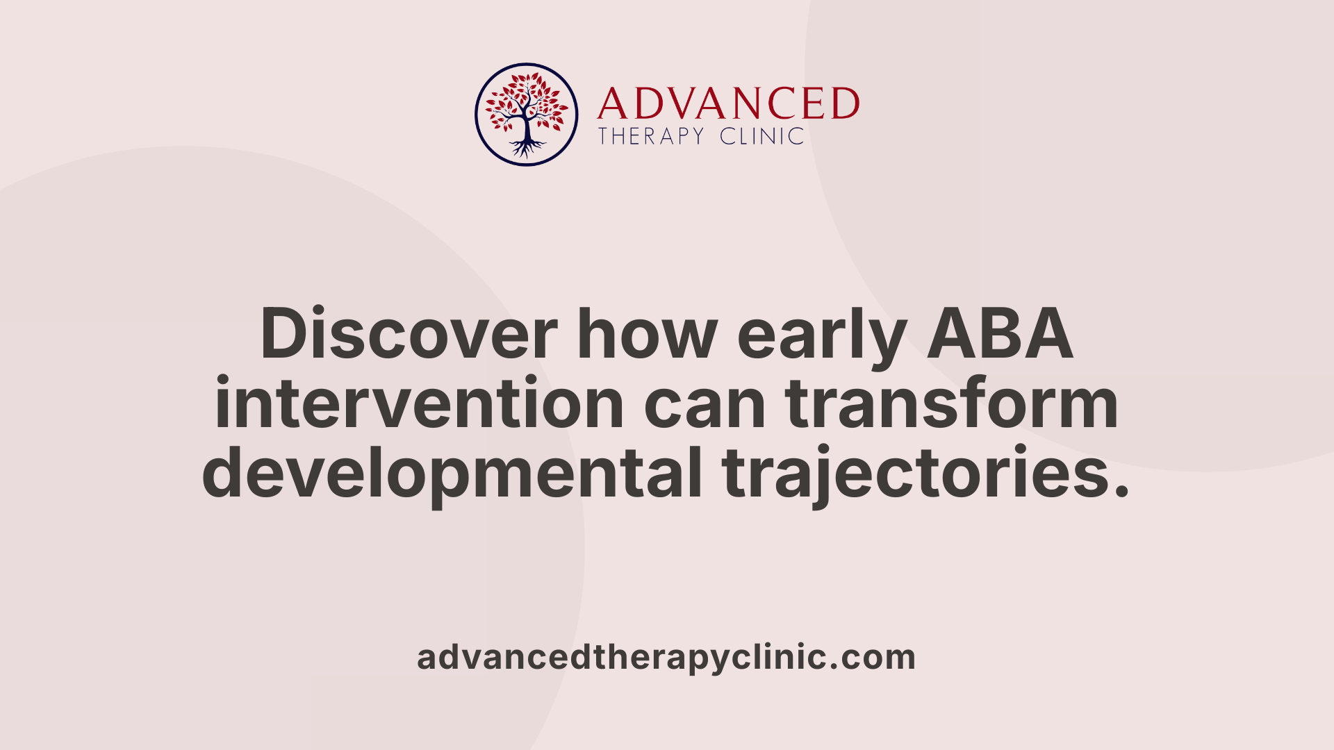 Discover how early ABA intervention can transform developmental trajectories.