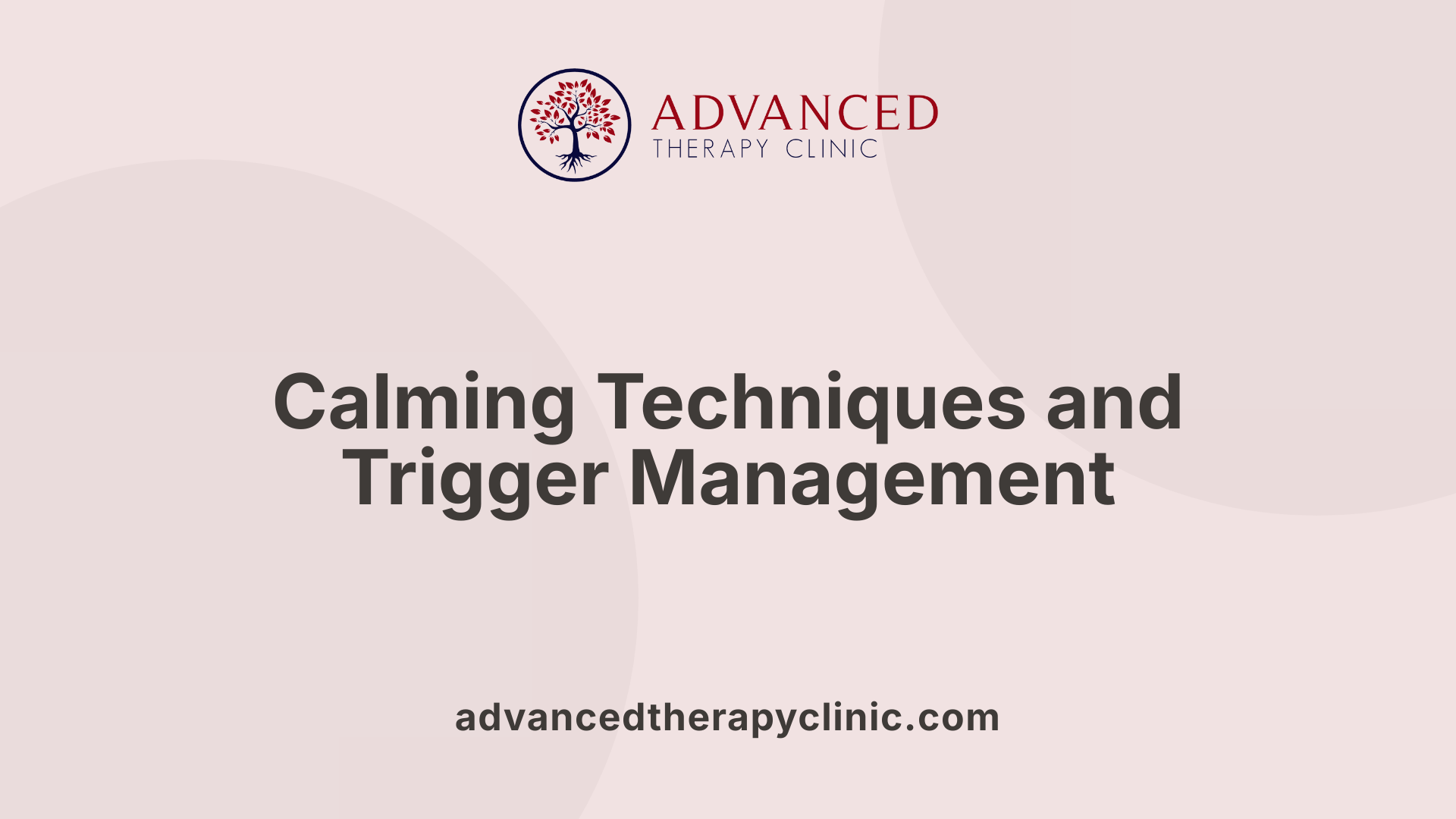 Calming Techniques and Trigger Management