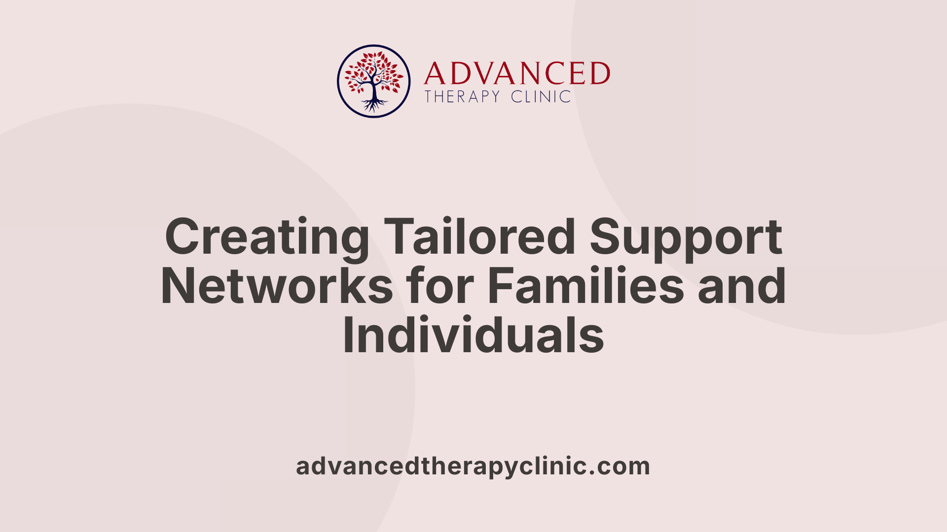 Creating Tailored Support Networks for Families and Individuals