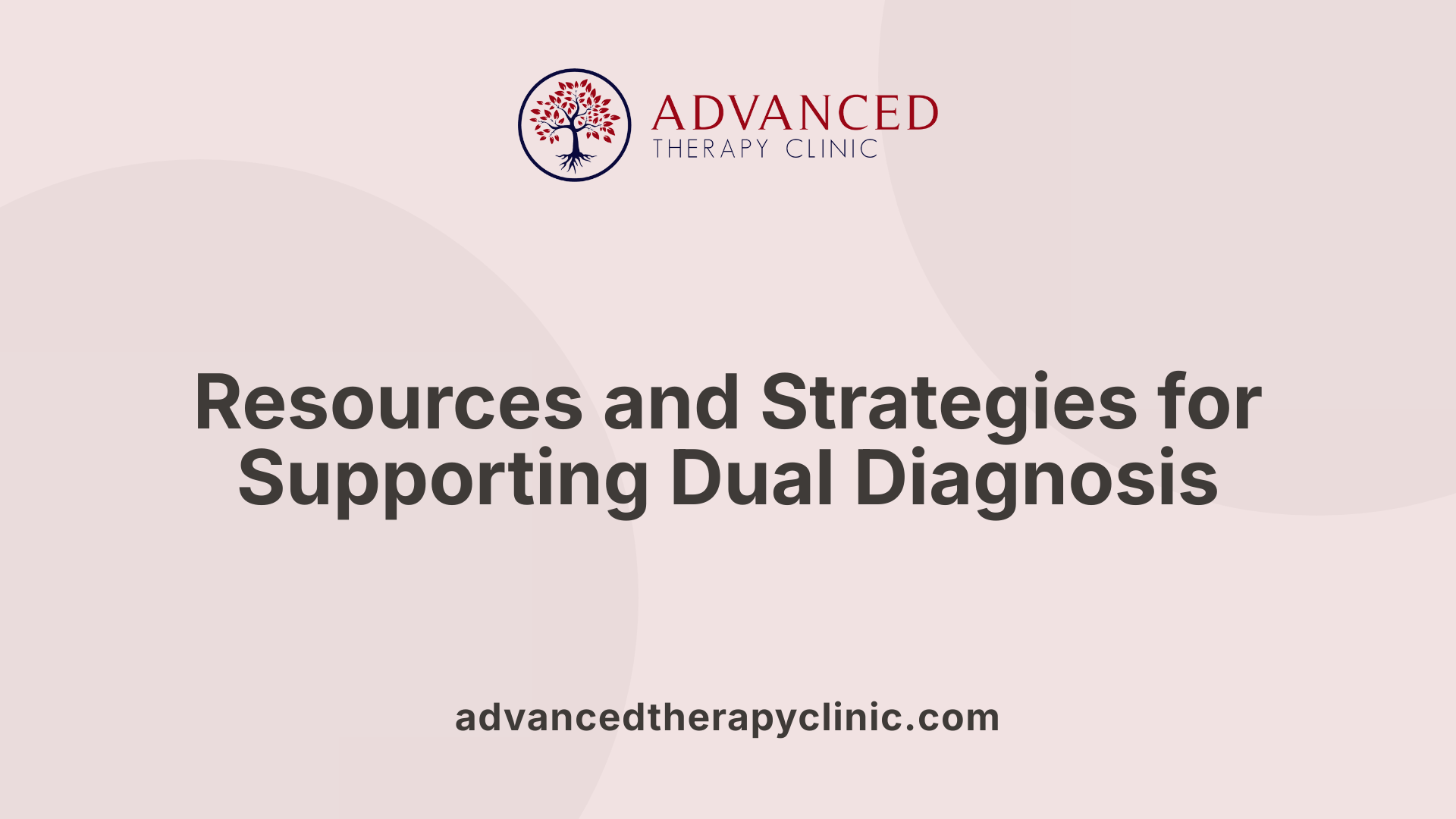 Resources and Strategies for Supporting Dual Diagnosis