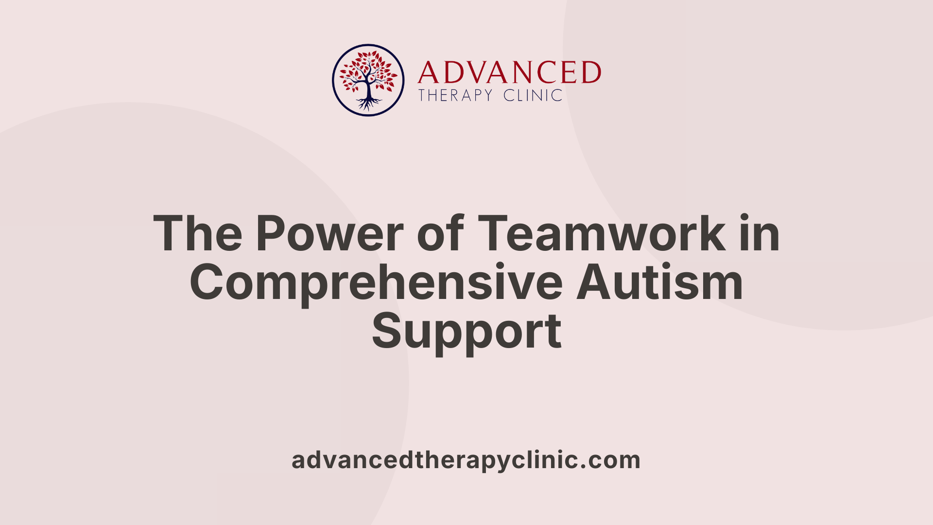 The Power of Teamwork in Comprehensive Autism Support