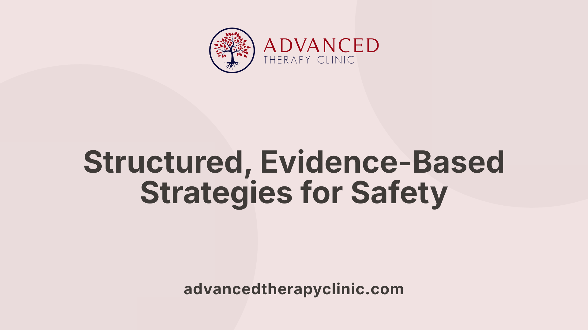 Structured, Evidence-Based Strategies for Safety