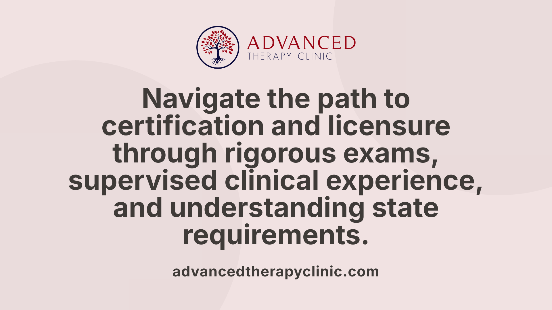 Navigate the path to certification and licensure through rigorous exams, supervised clinical experience, and understanding state requirements.