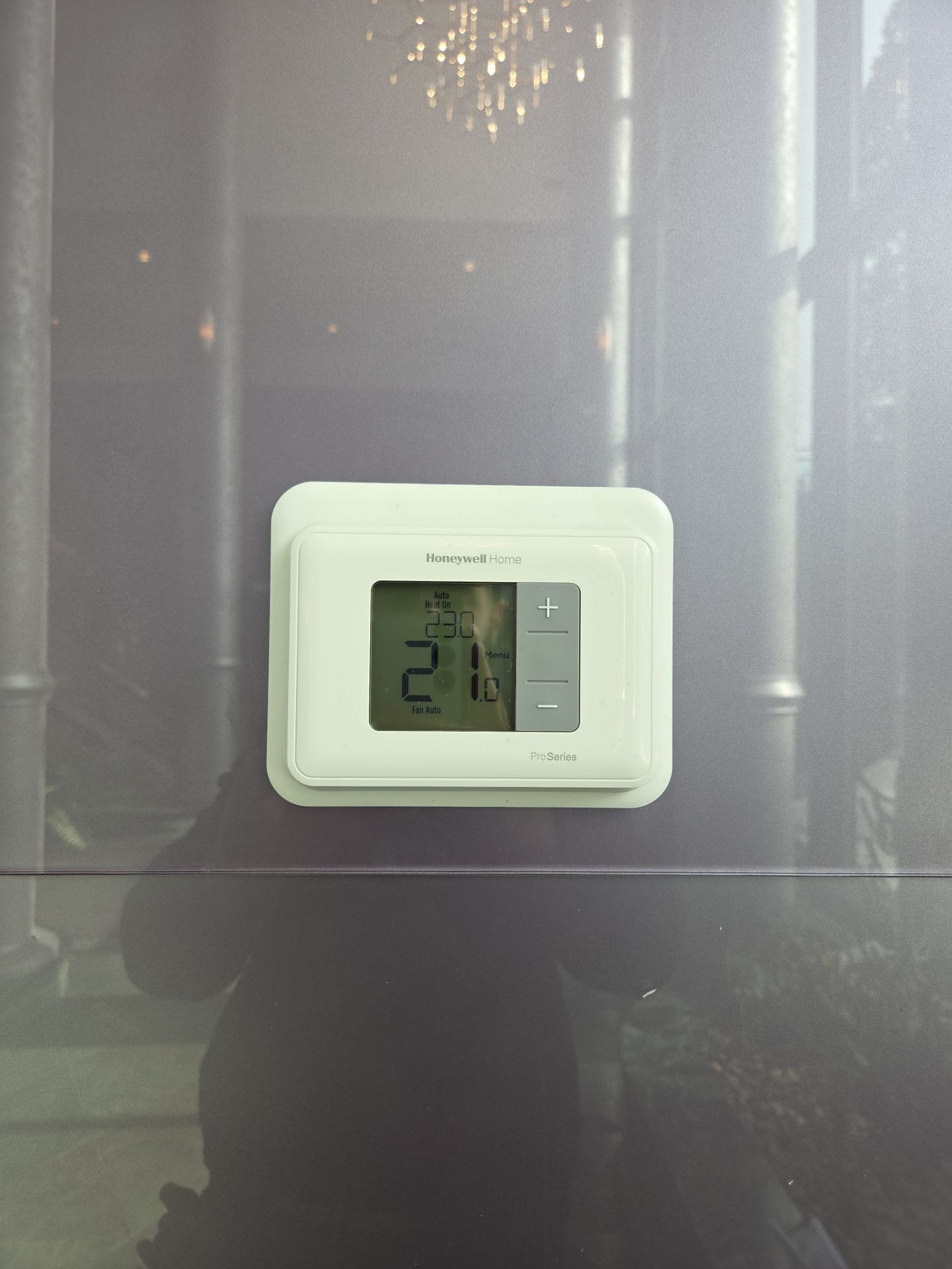 Low voltage thermostat