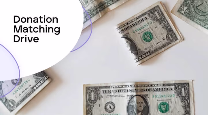 Donation Matching Drive