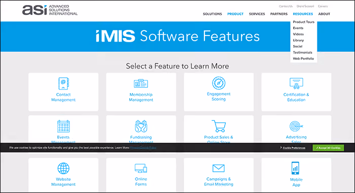 iMIS is a Kindful alternative that helps nonprofits turn supporters into lifelong advocates.
