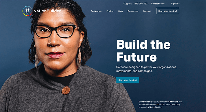 NationBuilder is a leading Kindful competitor that focus on boosting community engagement.