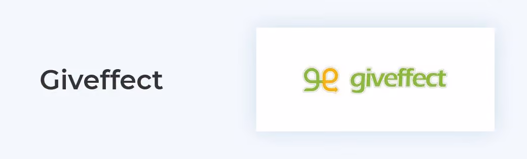 Giveffect is a PayPal alternative that allows for more effective donation management and peer-to-peer fundraising functionality.
