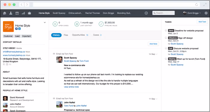 Capsule CRM is a fantastic Zapier integration for tracking donations and improving supporter relationships via segmented outreach.