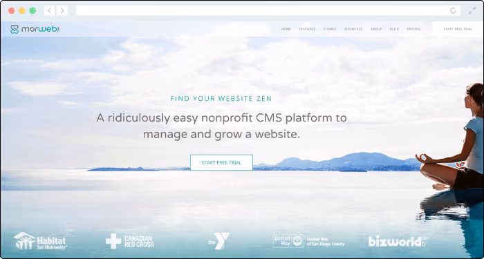 Morweb's web development and fundraising tools position this platform as a leading Classy competitor.