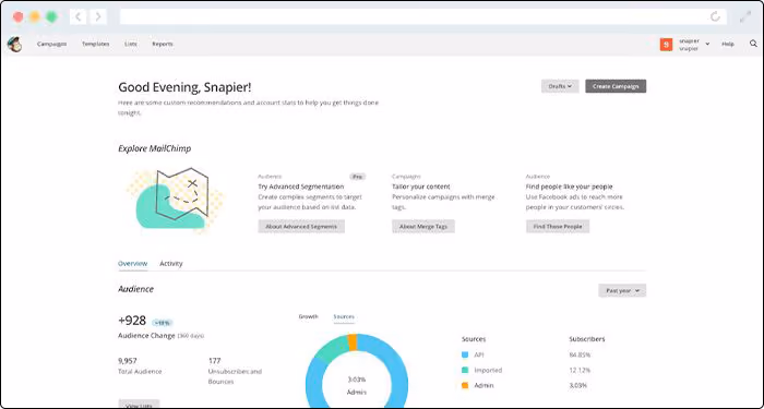 Through MailChimps' Zapier automation capabilities, you'll be able to segment donors, customize emails, and more.