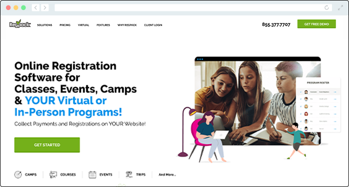 Regpack features some of the top donation tools for engaging virtual events.