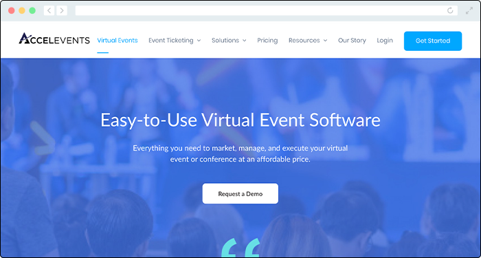 Accelevents offers some of the top online donation tools for virtual events.