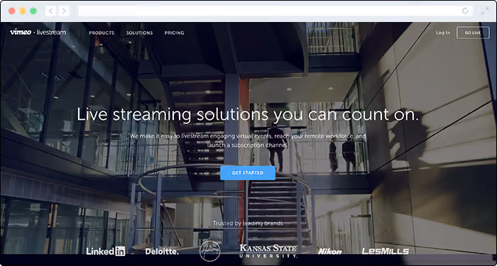 Livestream's donation software is a fantastic option for any nonprofit looking to dabble in virtual events.