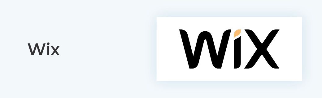 Wix offers software for nonprofit web design.