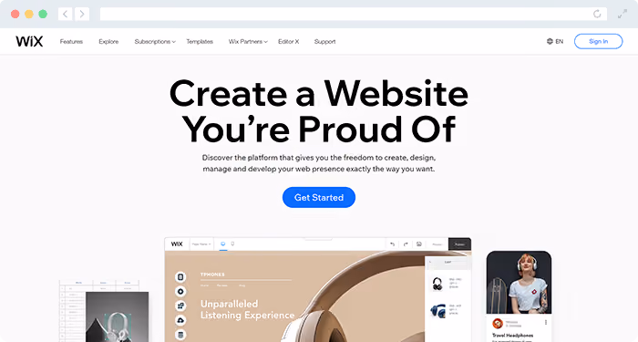 See how Wix's nonprofit software makes web design easy.