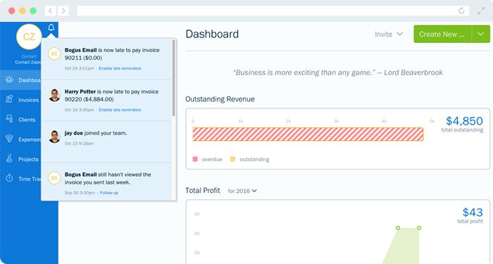 Explore FreshBook's nonprofit software for cloud-based accounting.