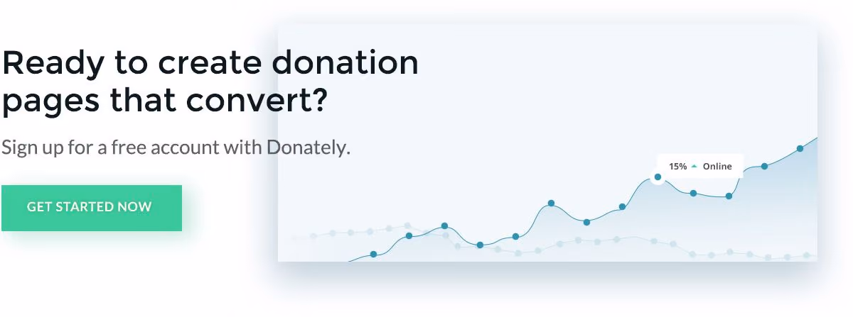 Try out these donation page best practices with Donately.