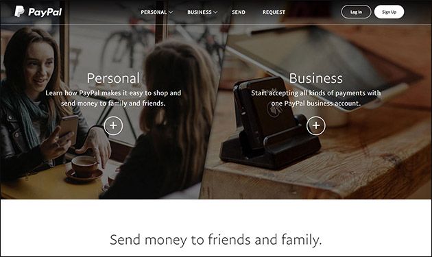 PayPal is a great online donation tool.