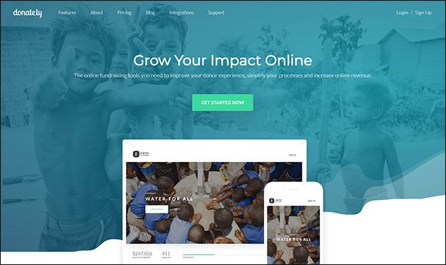 Learn more about what Donately's online donation tools have to offer.