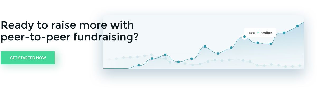 Learn more about how you can use peer-to-peer fundraising.