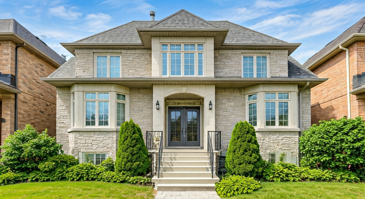 Toronto home with European windows
