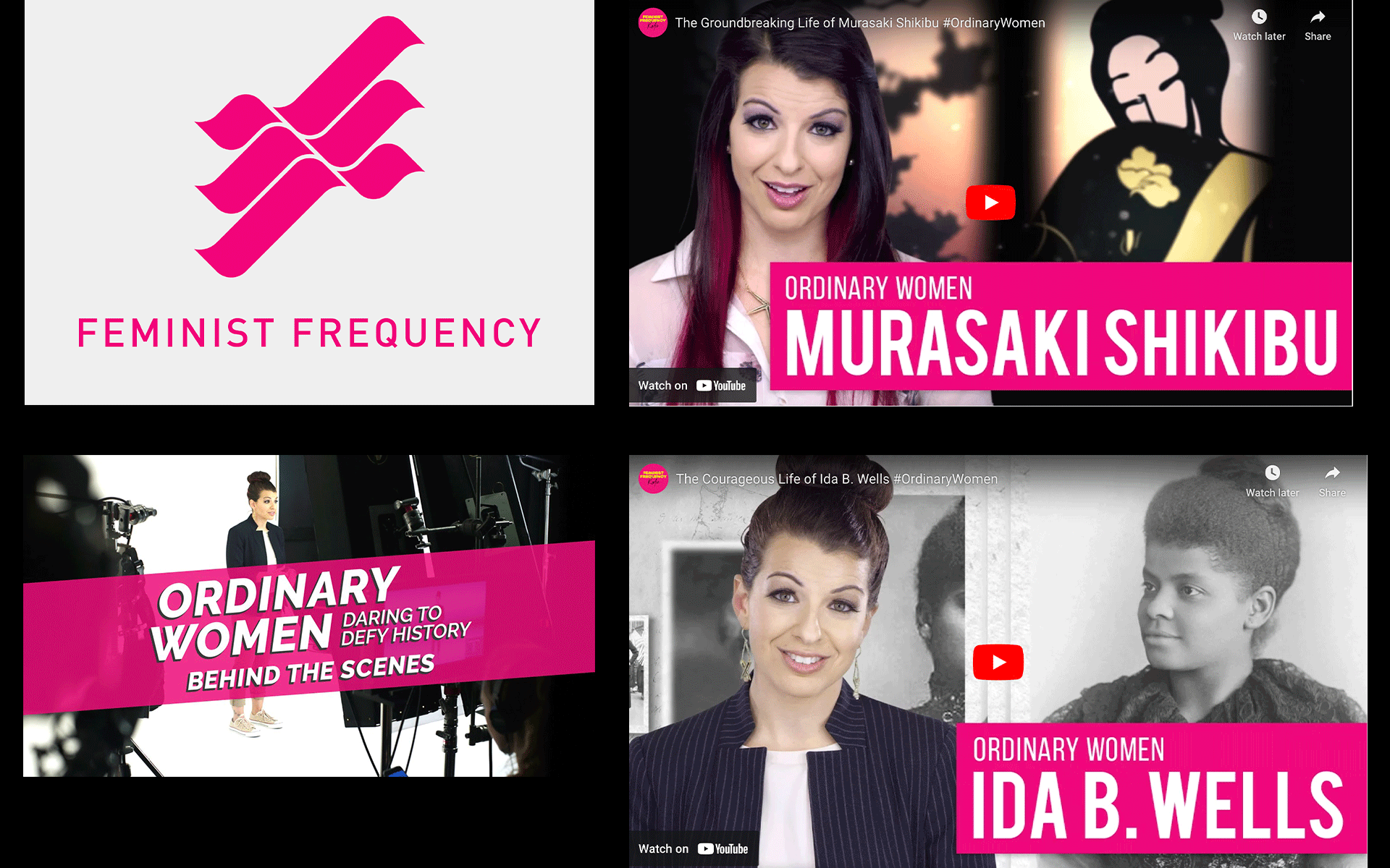 Feminist Frequency: Motion Graphics for Storytelling