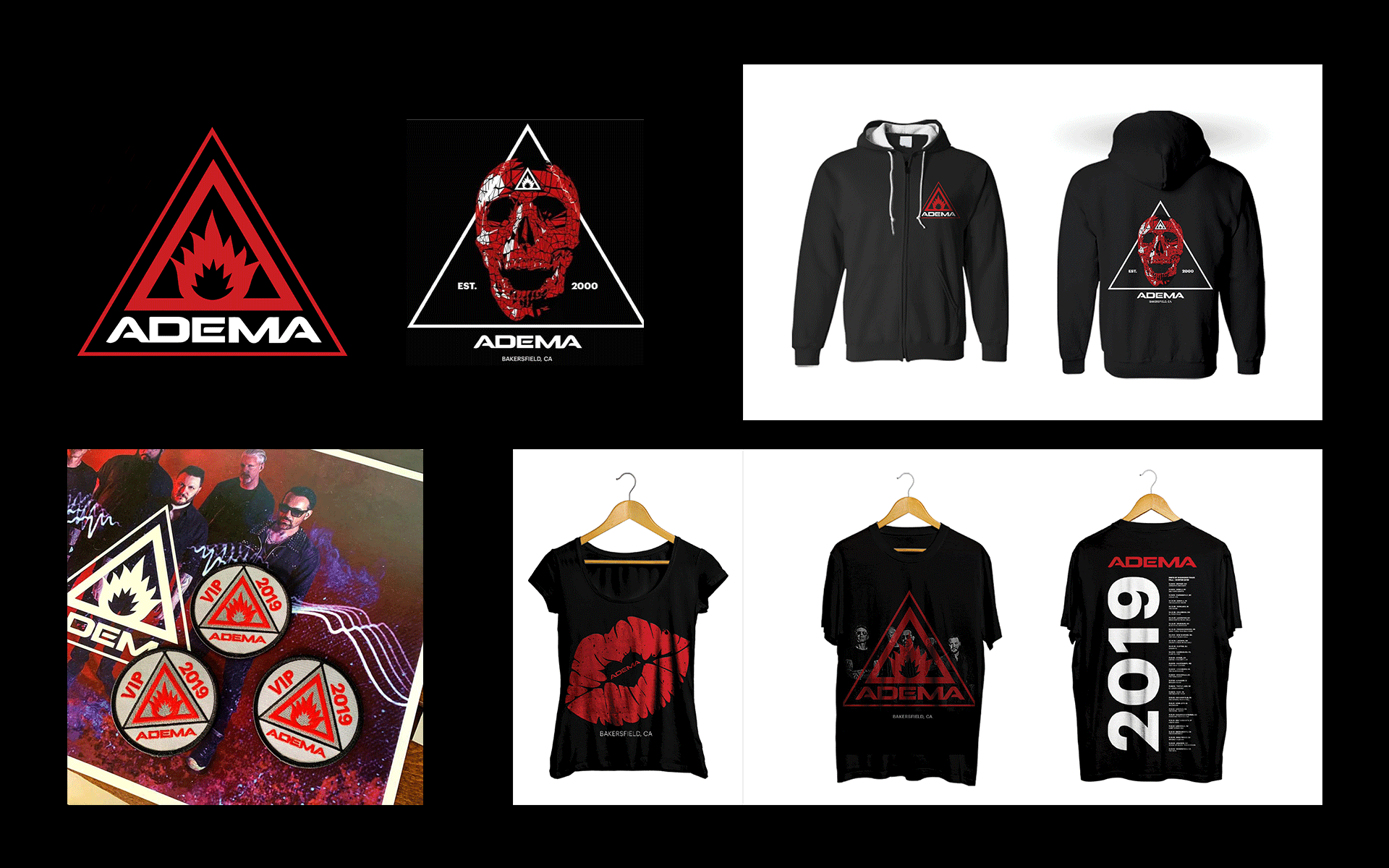 Adema: Live Performance Identity Design