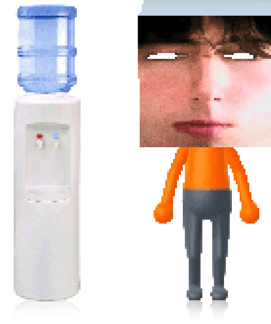 Stylized character