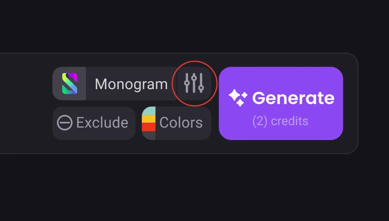 Click the Style settings button to access more control over the style