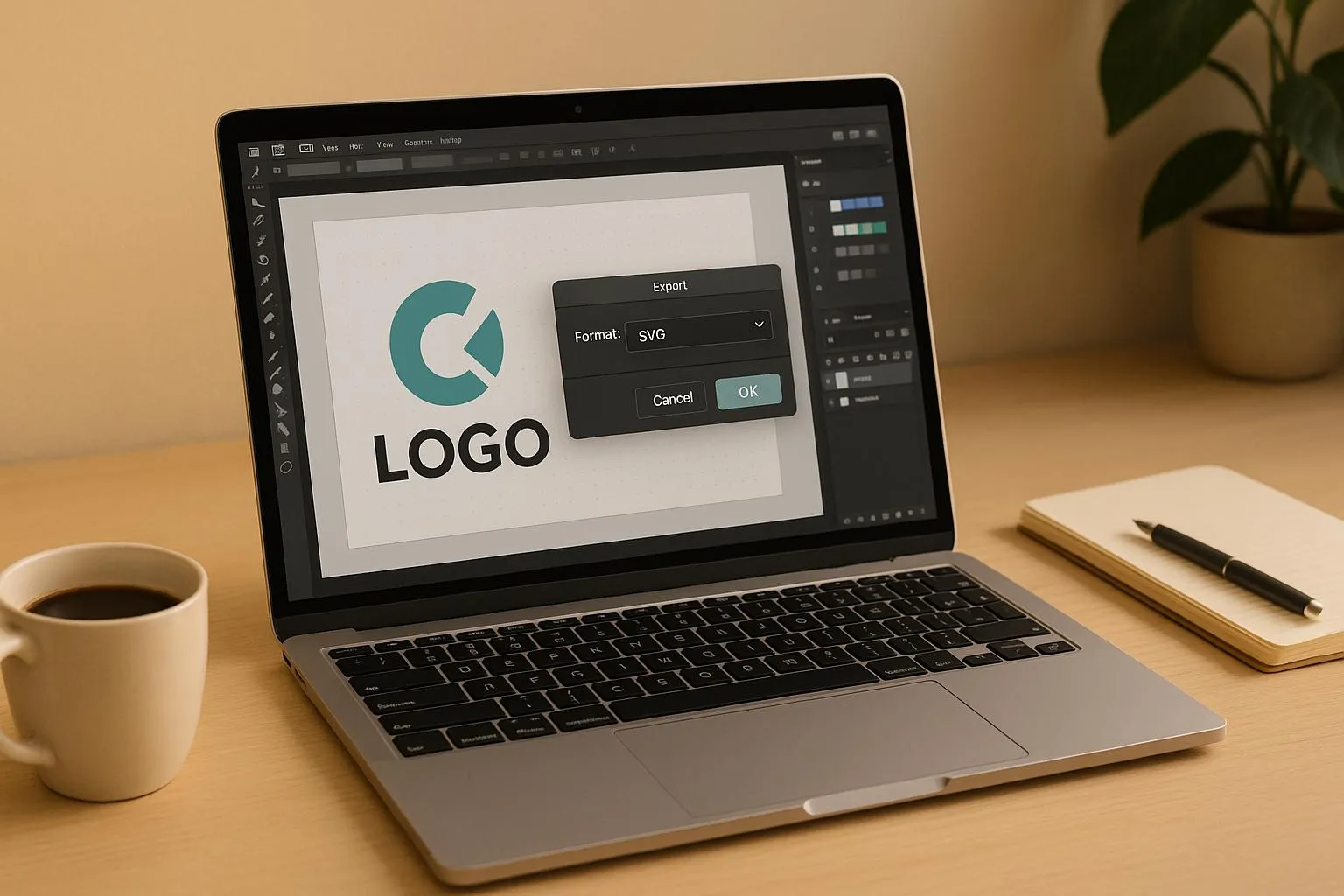 How to Export Logos as SVG Files