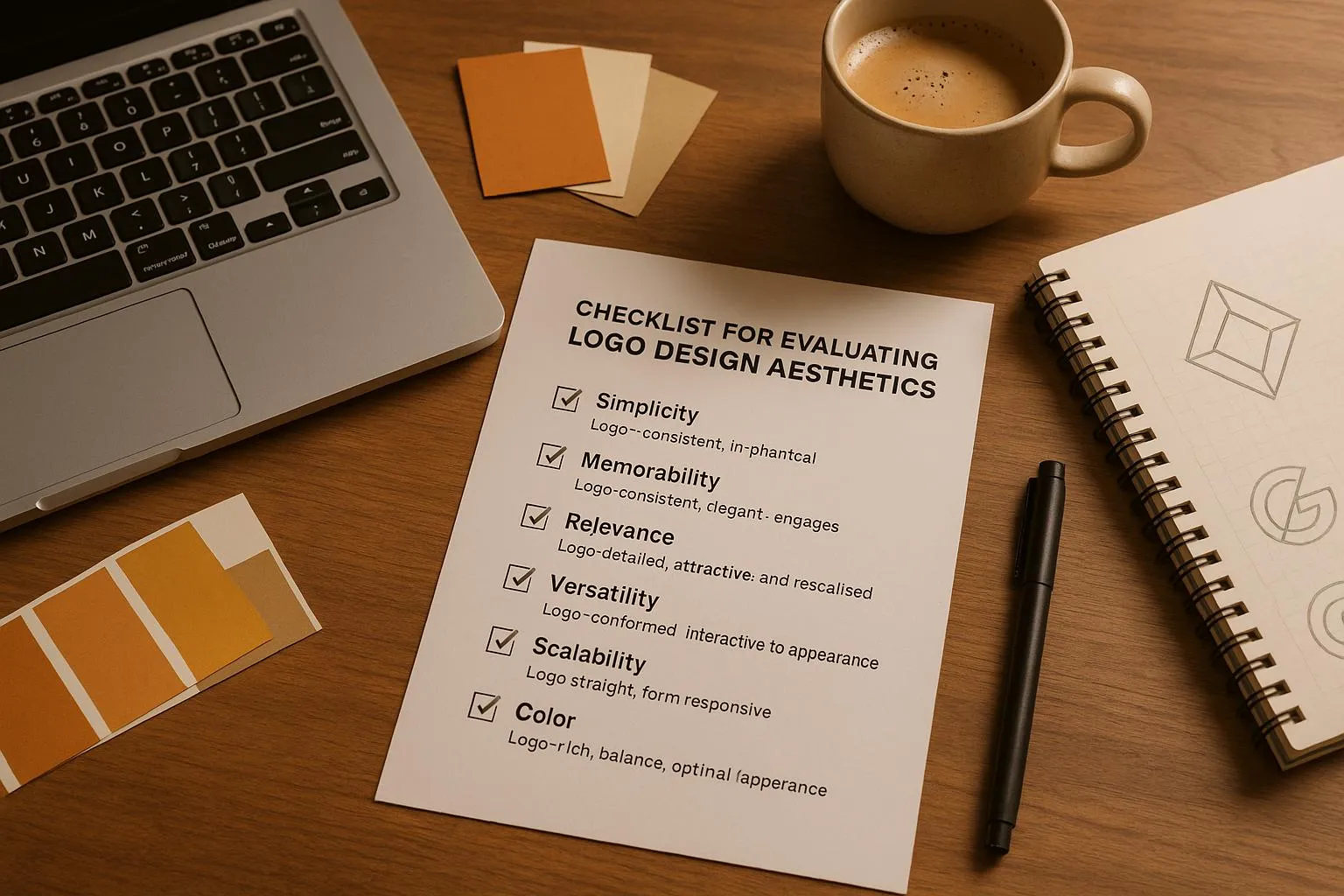 Logo Design Checklist: How to Evaluate Your Logo Like a Pro