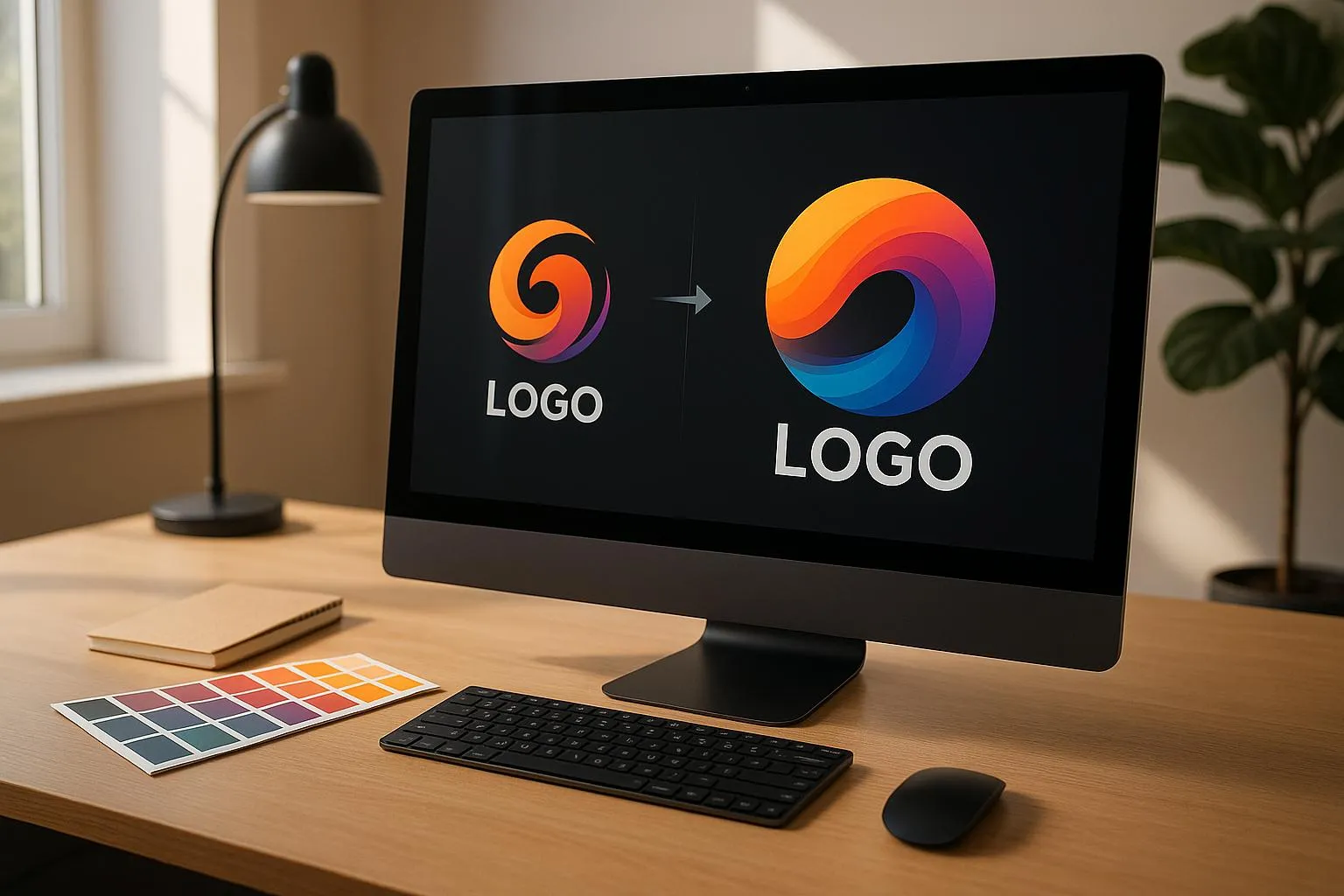AI Logo Color Adjustment: Style Transfer for Brand Consistency