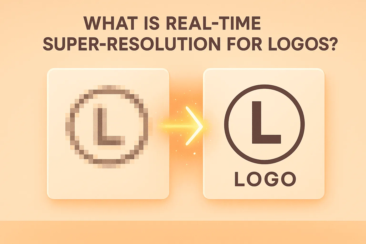 What Is Real-Time Super-Resolution for Logos?