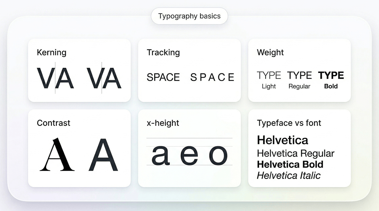 Quick Typography Terminology