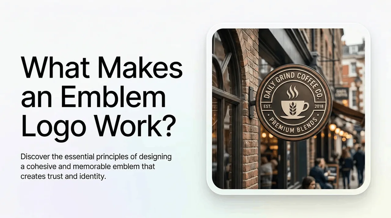 Emblem Logos: Meaning, Examples & Design Tips