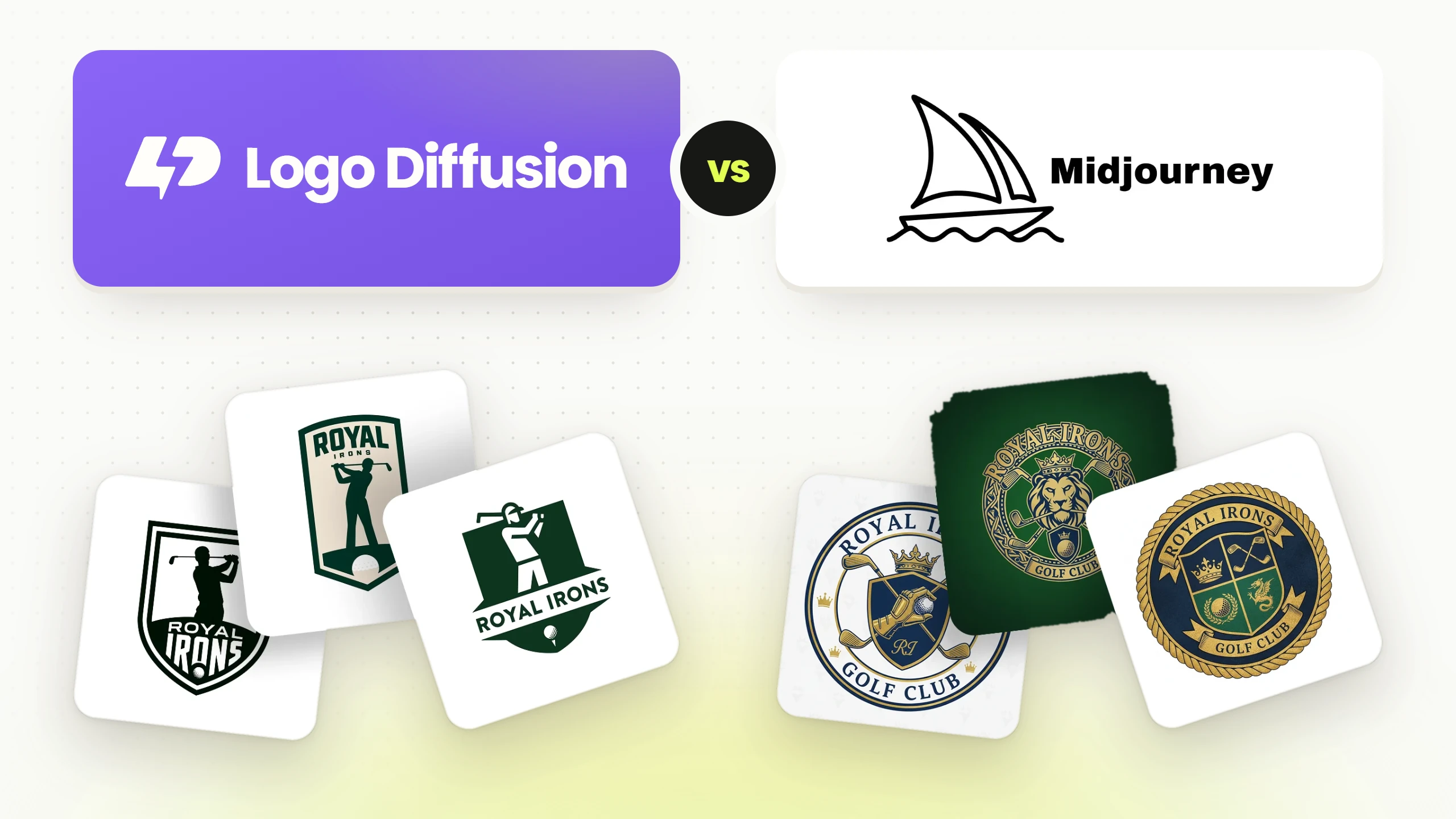 Logo Diffusion vs Midjourney: A Comparison of AI Logo Design Tools