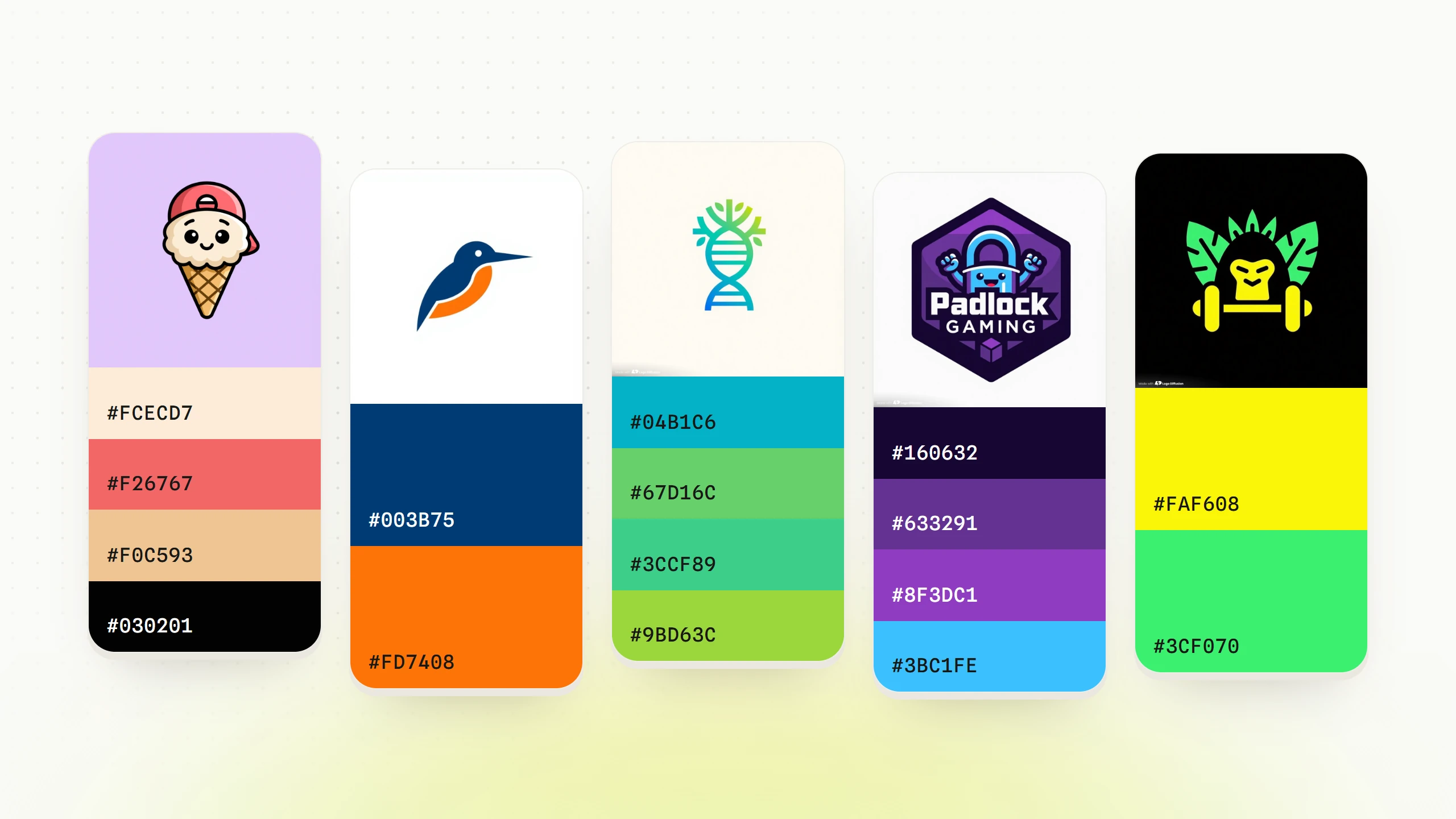 50 Logo Color Combinations (With Hex Codes) + How to Choose