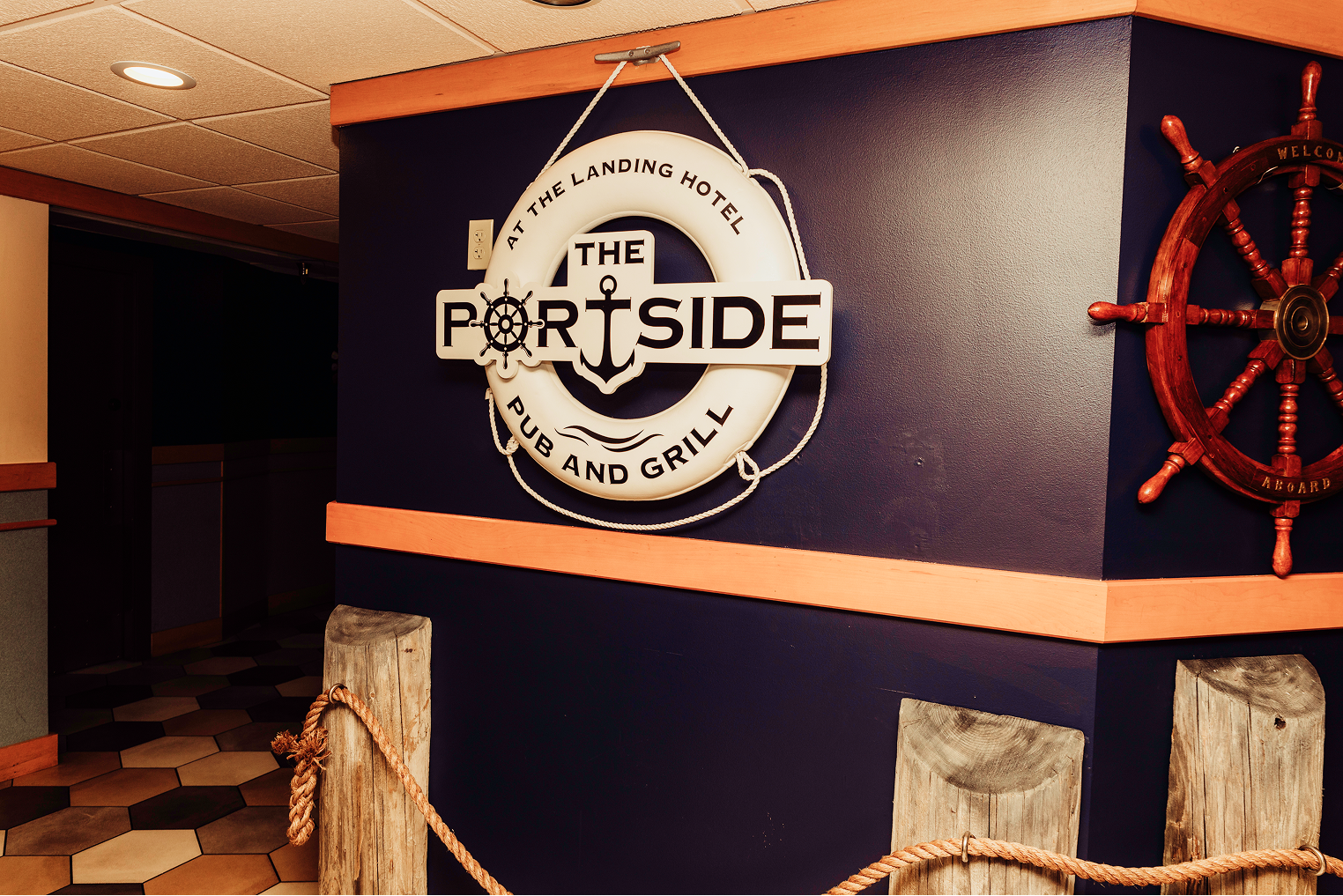 Our accommodating seating area which allows for groups of many sizes.