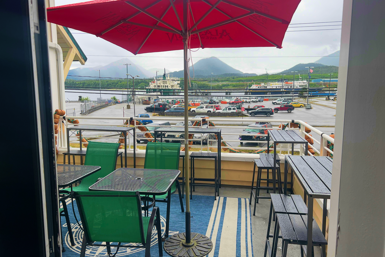 Our accommodating seating area which allows for groups of many sizes.