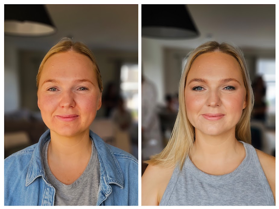 J Luxe Artistry Bride Makeup Application