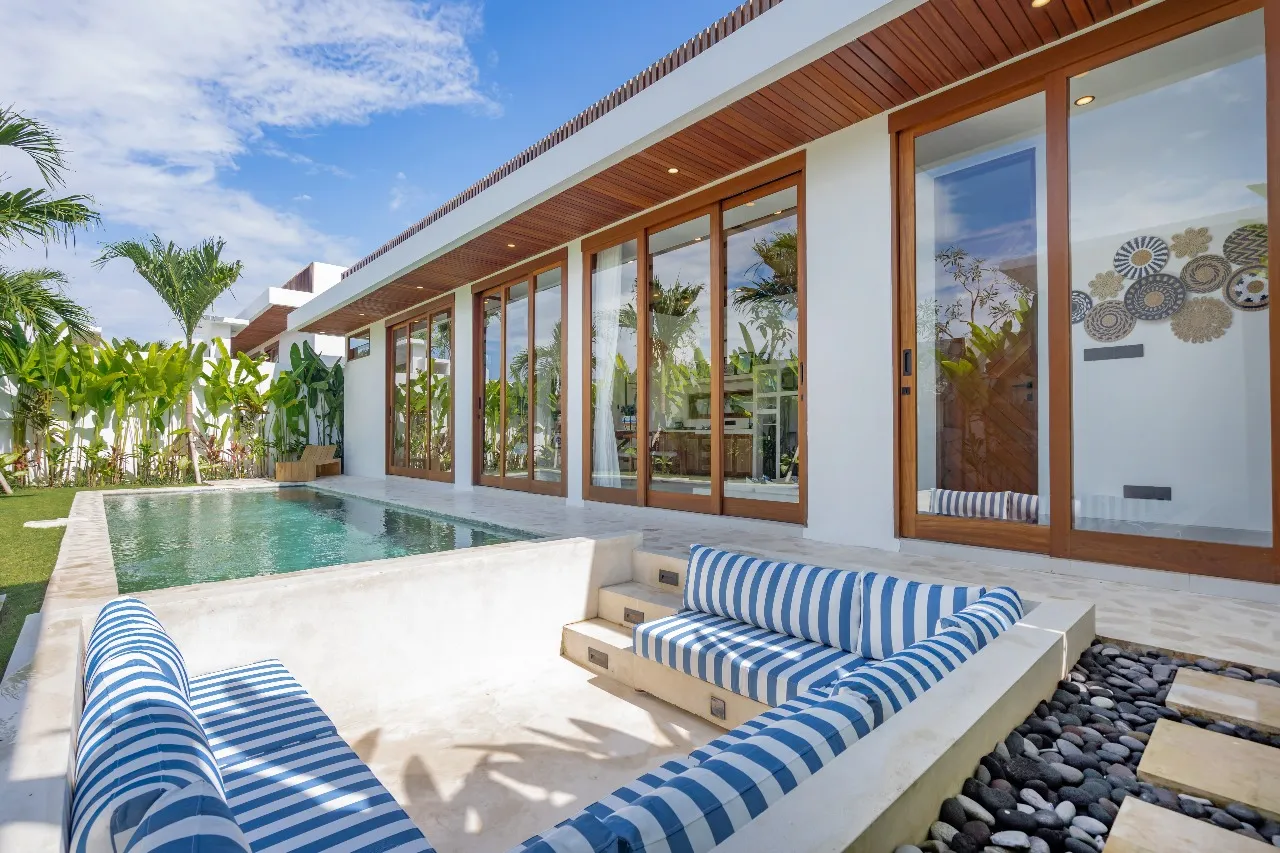 2-Bedroom Villa with Bali Jungle Surroundings in Cepaka