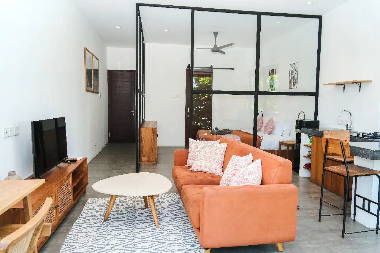 1-Bedroom Apartment in Trendy Pererenan Area