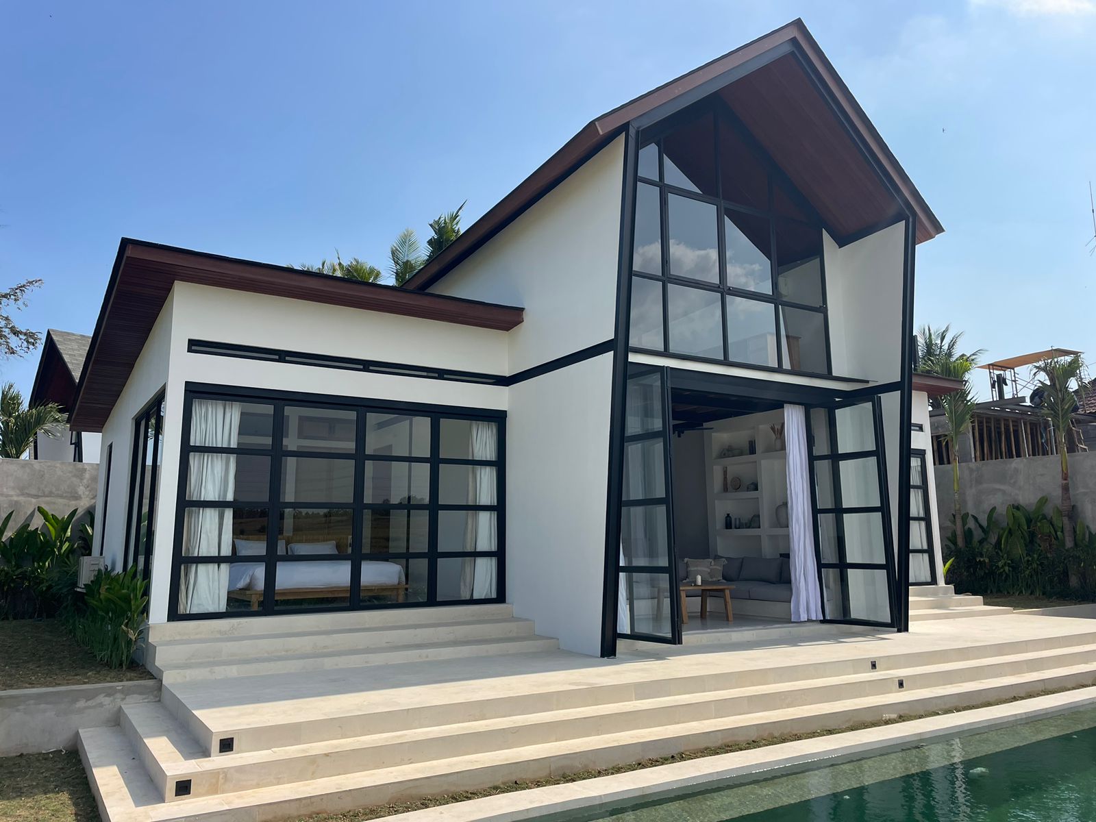  2-Bedroom Villa with Ricefield & Mountain Views in Kaba-Kaba