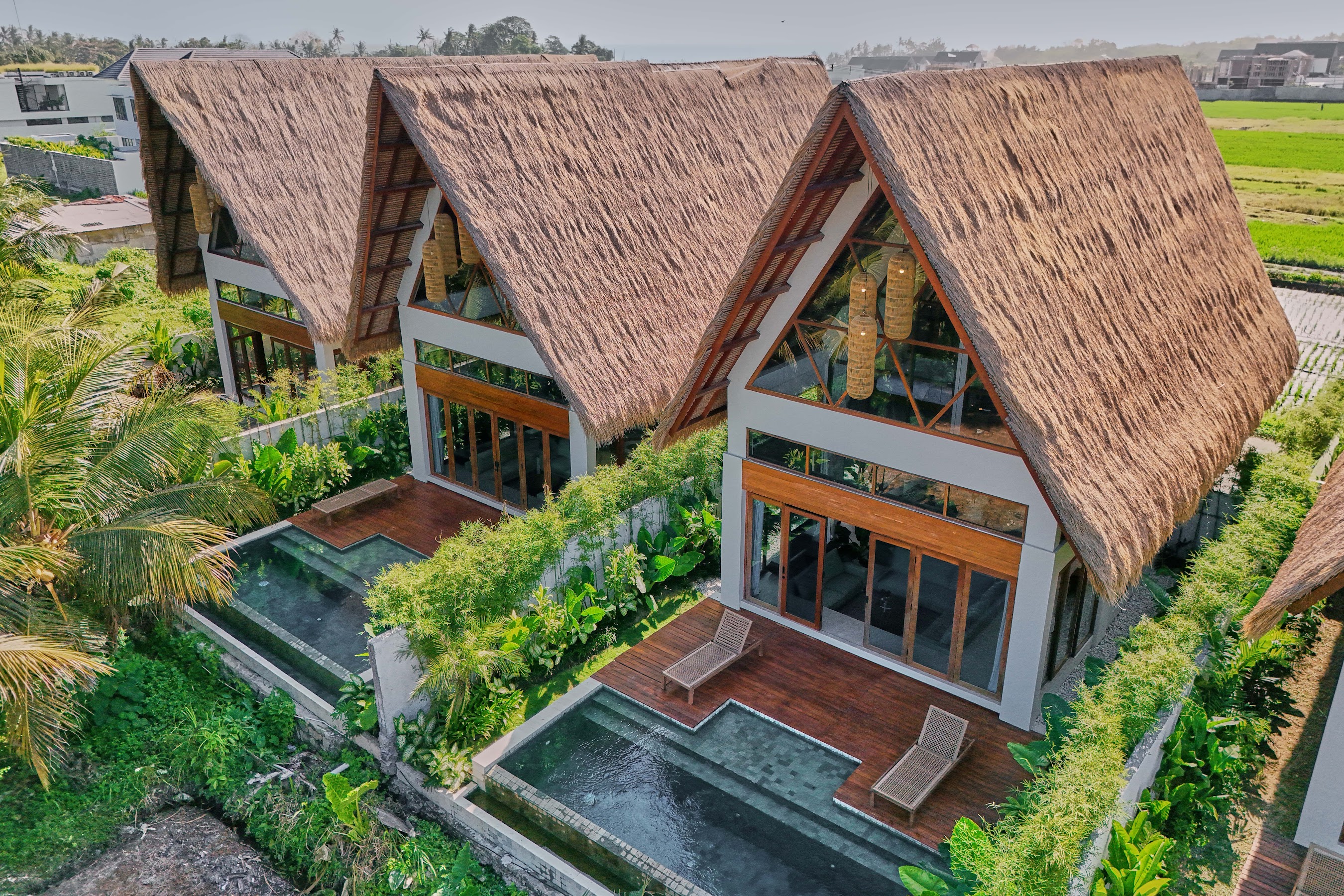 2-Bedroom Villa with Rice Field Atmosphere in Kedungu