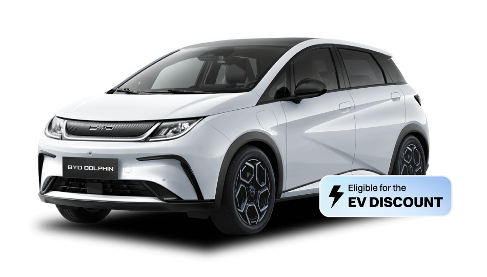 BYD Dolphin Essential in white